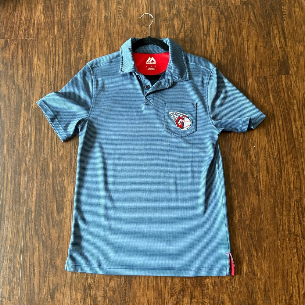 Majestic Cleveland Guardians Polo